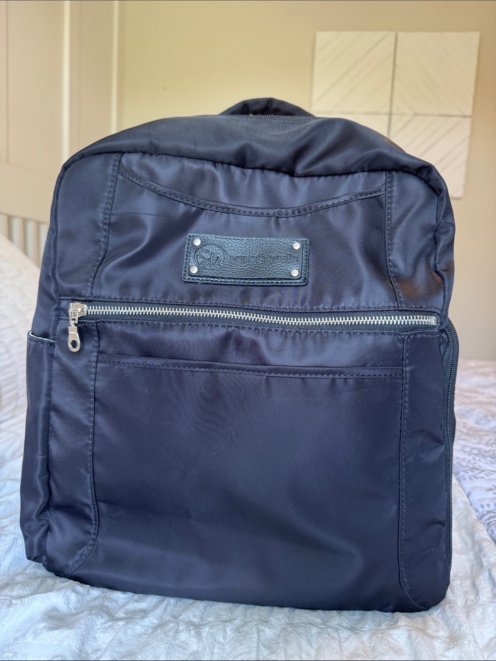 Sarah Wells Kelly Convertible Pump Bag - Black
